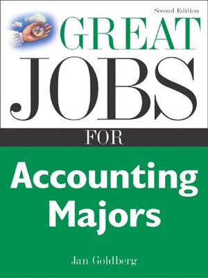 cover image of Great Jobs for Accounting Majors